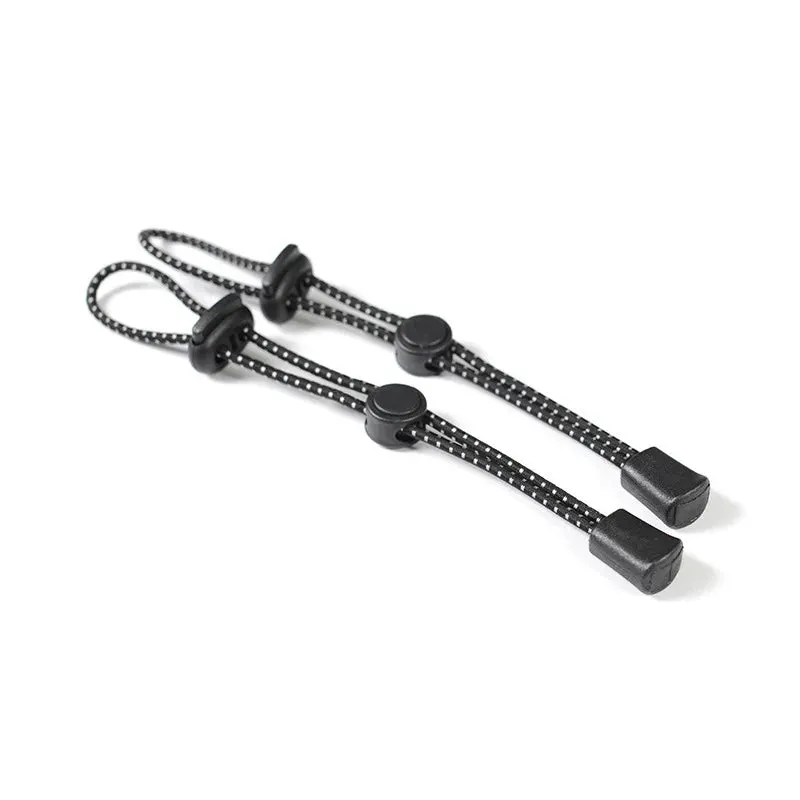 2Pcs Outdoor Activities Outside Backpacking Cane Holder Hanging Trekking Poles Fixed Lanyard Elastic Rope Plastic Buckle