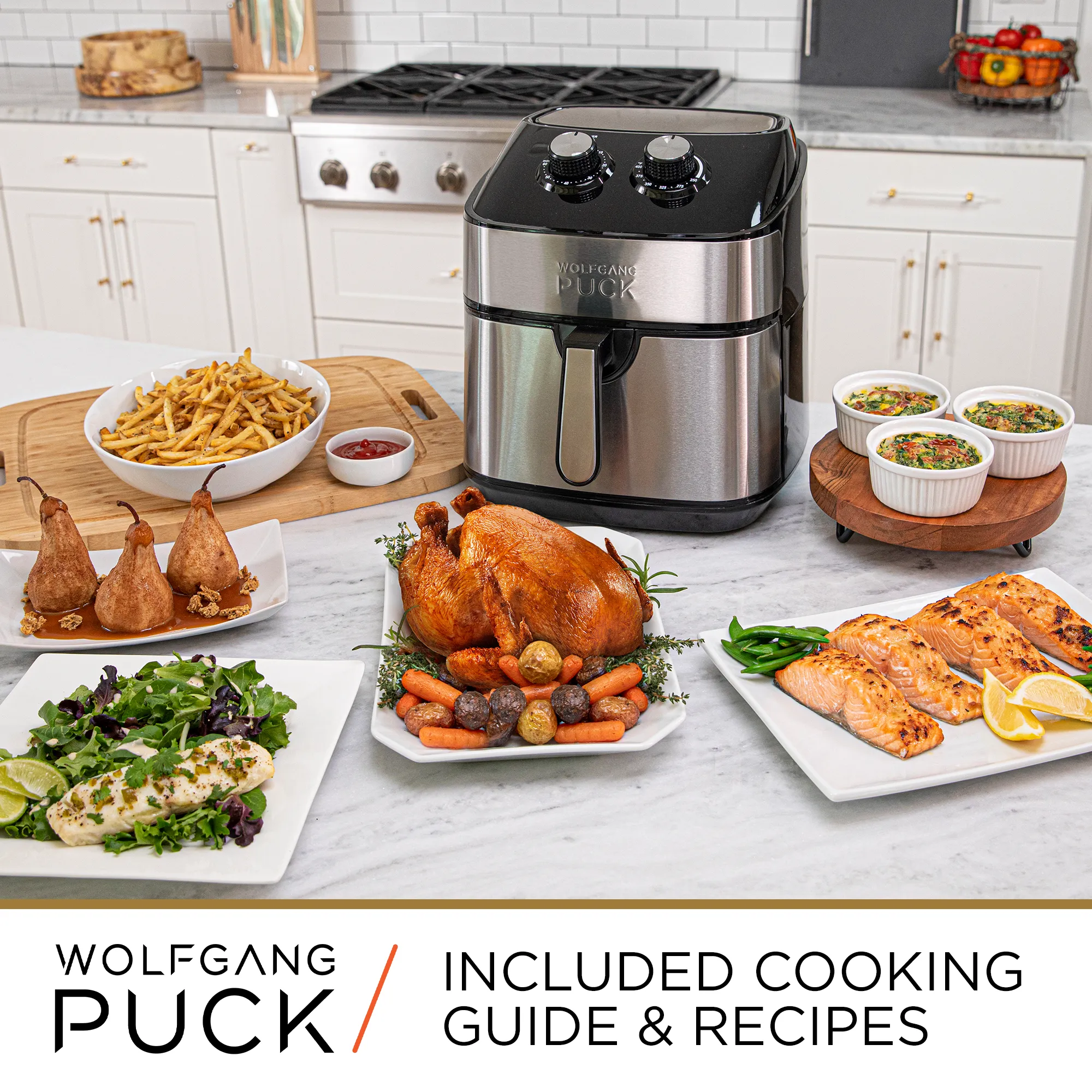 9.7QT Stainless Steel Air Fryer