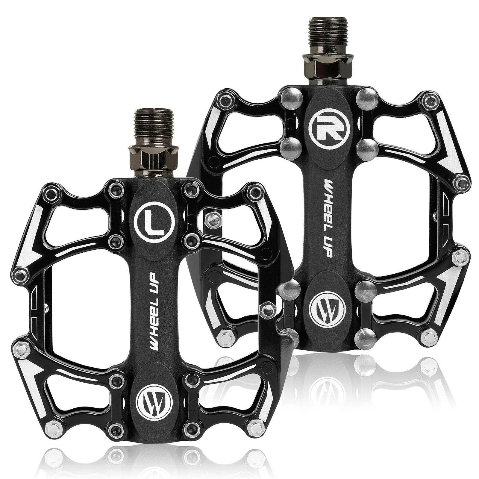 Aluminum Alloy Bicycle Pedal Cycling Pedal Mountain Bike Pedal Durable Foot Pedal Accessories
