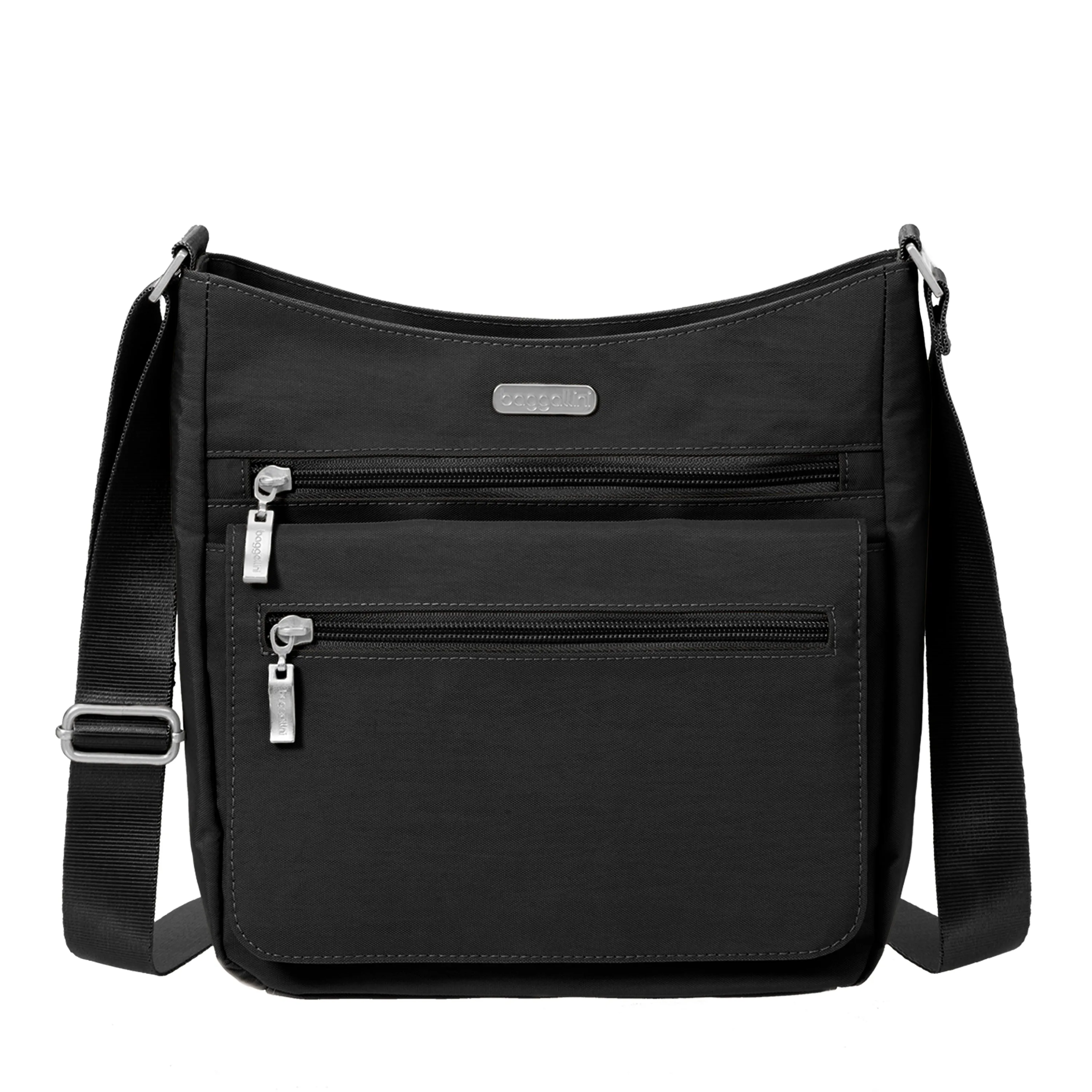 Baggallini Top Zip Flap Crossbody