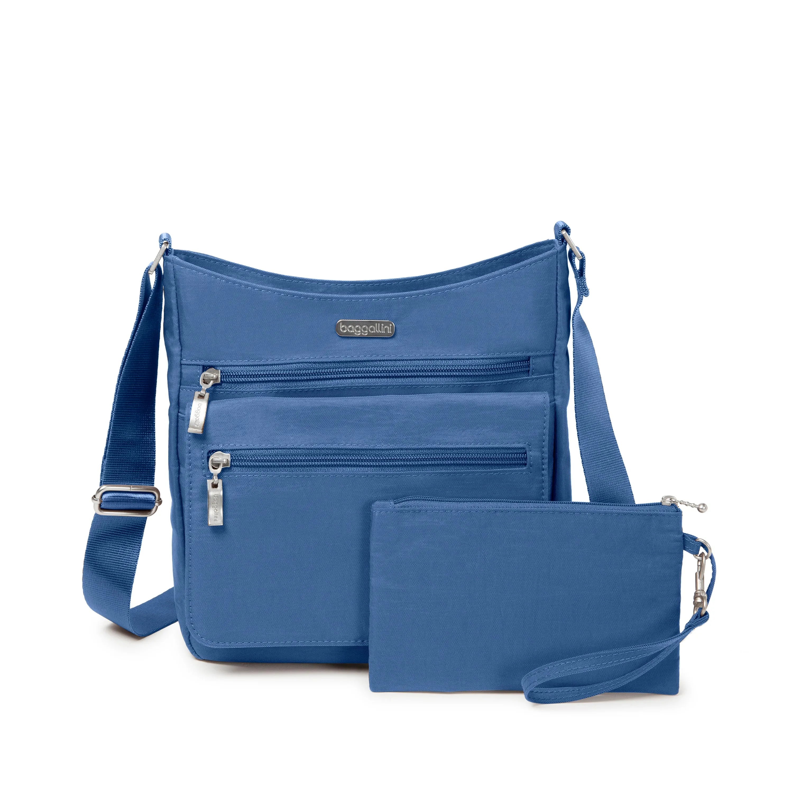 Baggallini Top Zip Flap Crossbody