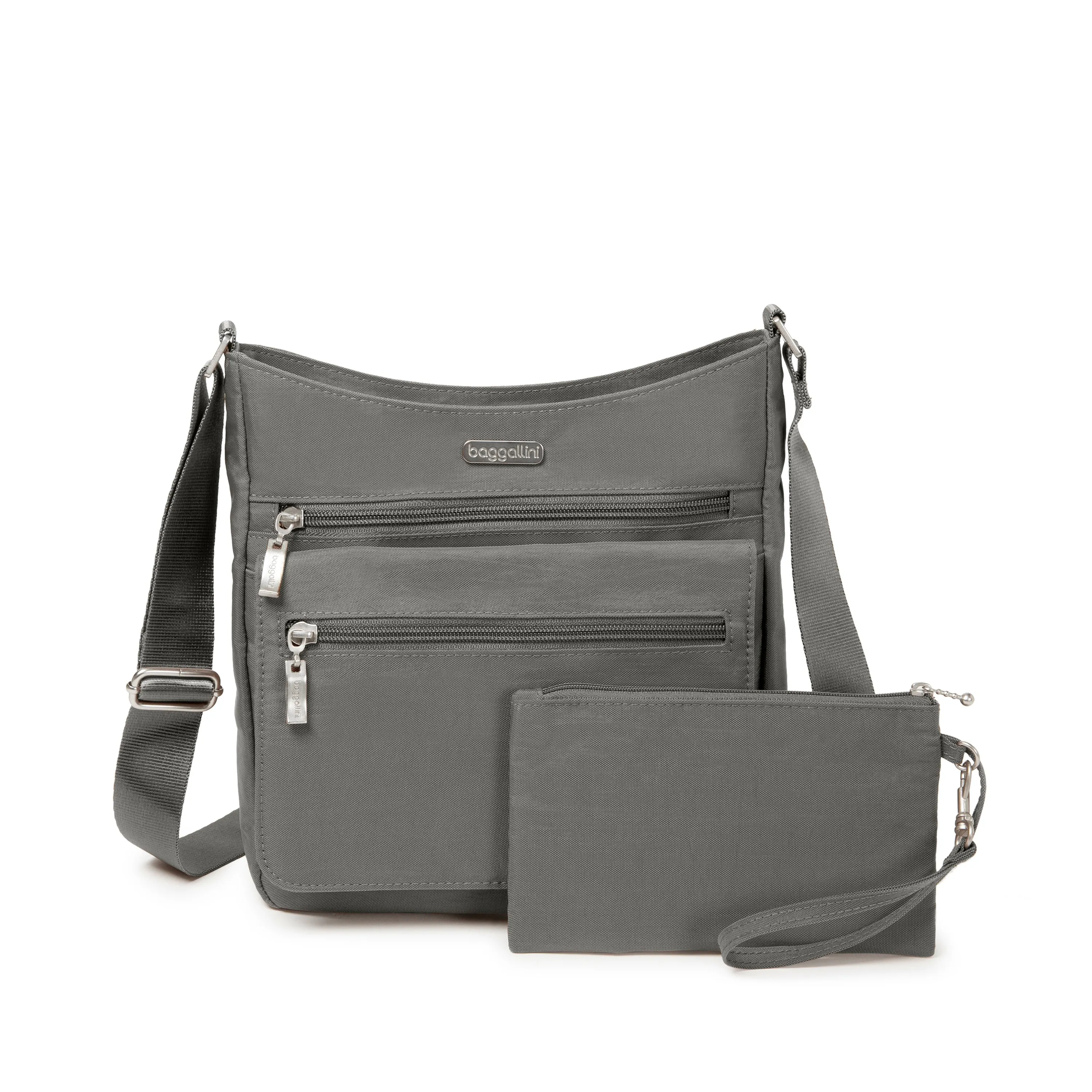 Baggallini Top Zip Flap Crossbody