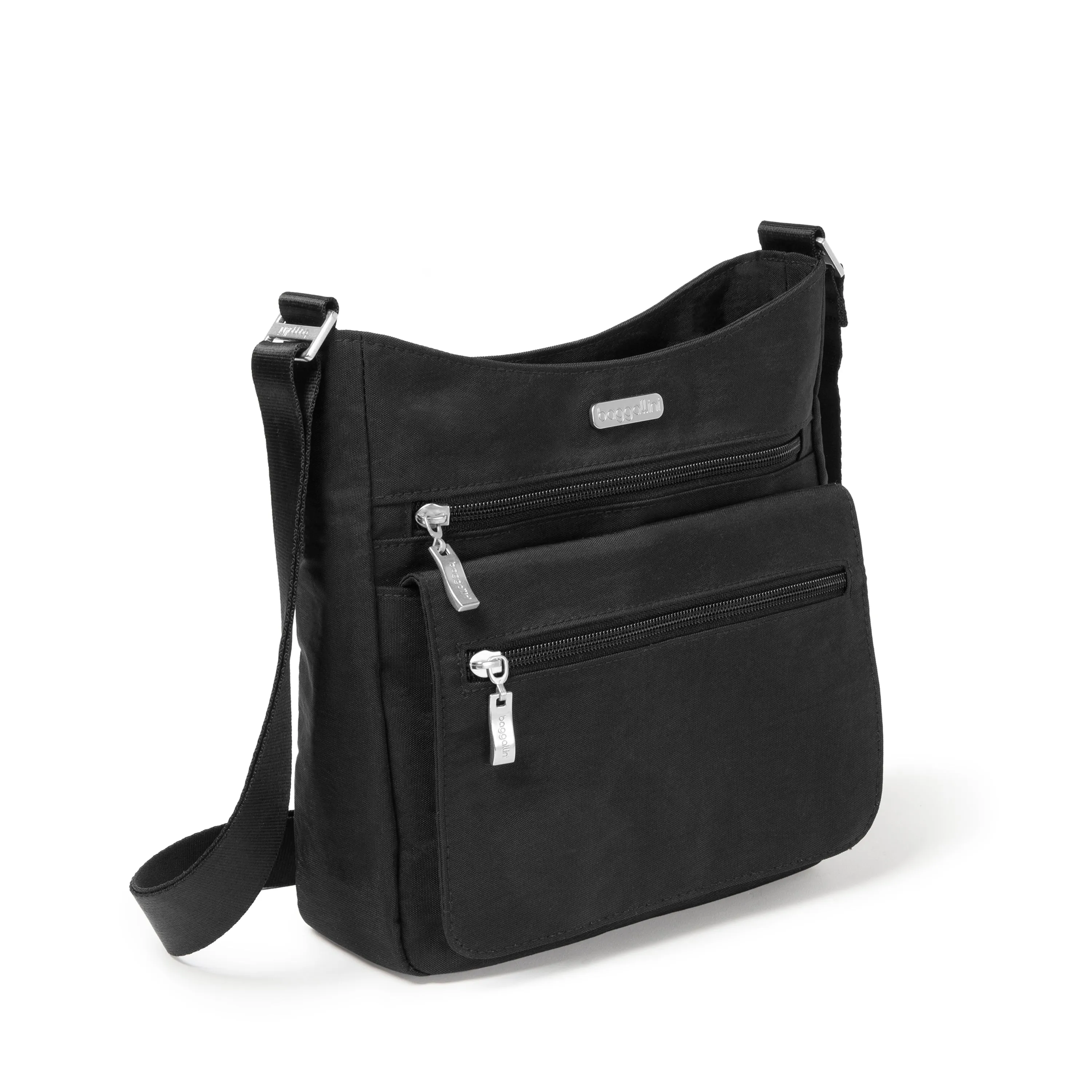Baggallini Top Zip Flap Crossbody