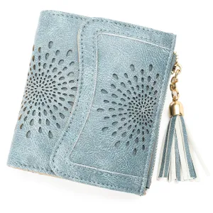 Blue Slim Wallet