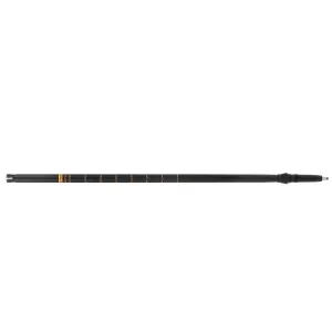 Carbon Fiber Quick Lock Pole Lower Section Replacement: Matte Black - Orange Logo