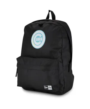 Chicago Cubs New Era Men's and Women's Black Colorful Backpack, Black