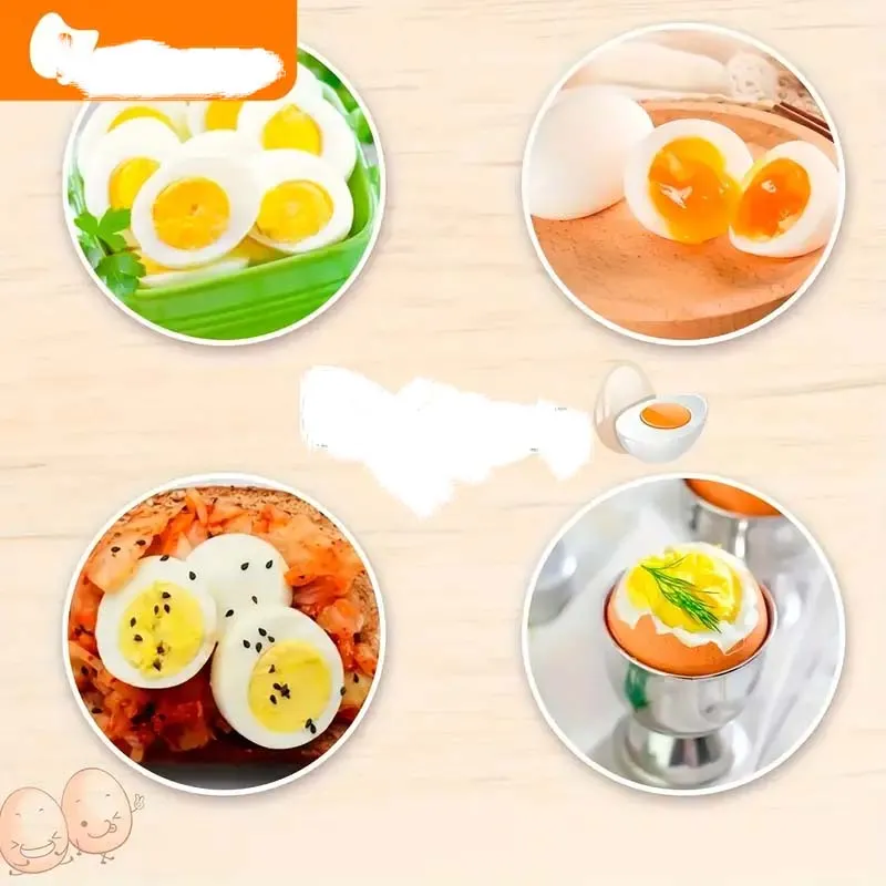 Compact 2-Egg Electric Cooker - Soft, Medium, Hard