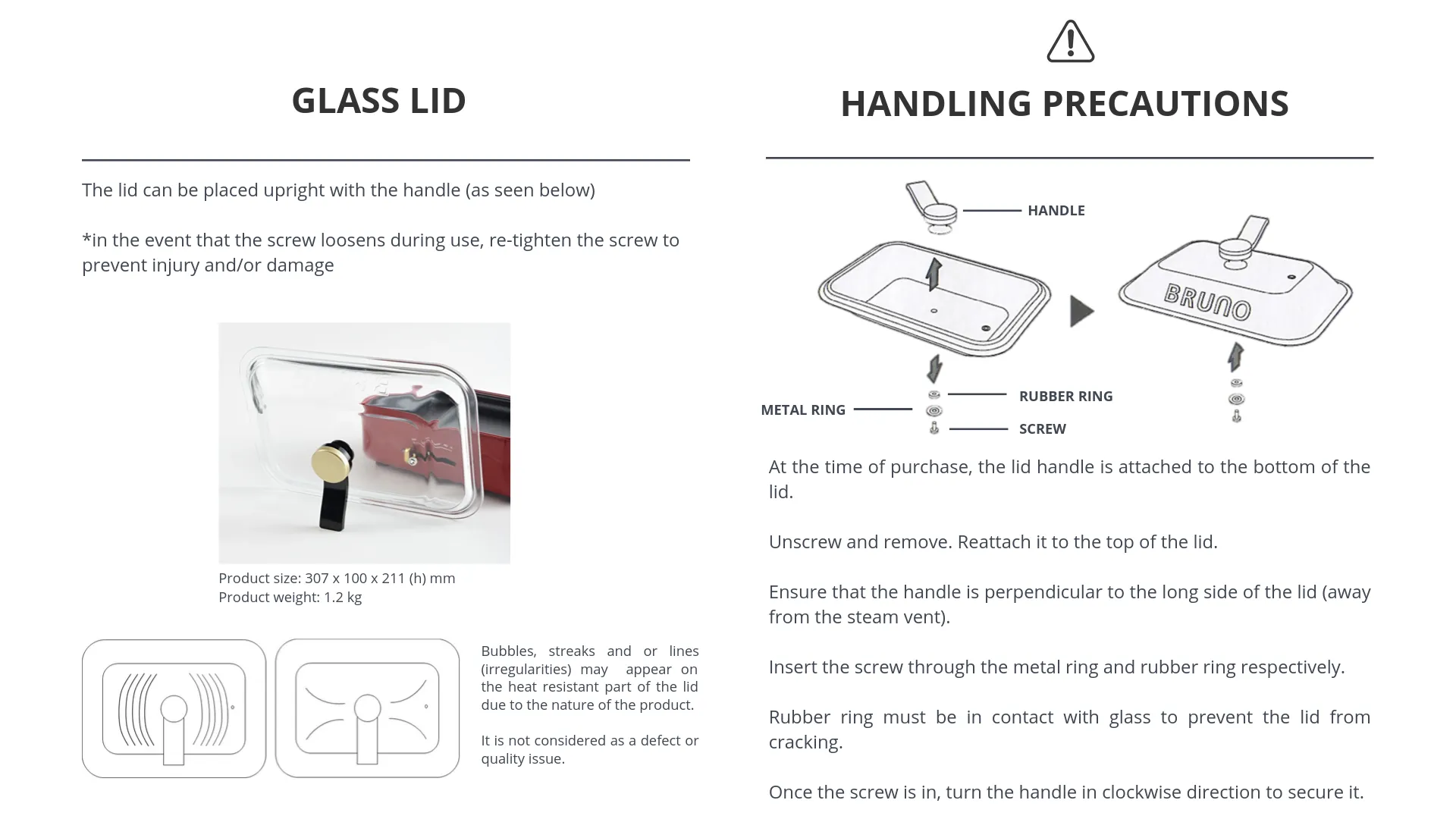 COMPACT Glass Lid