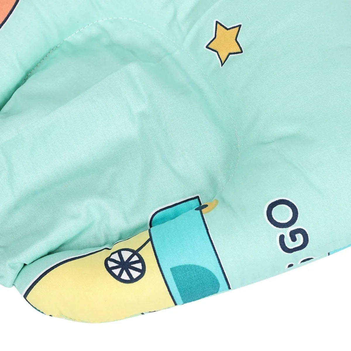 Dino Days- Head Pillow, Bolster Pillow, And Baby Nest Sleeping Bag Bed