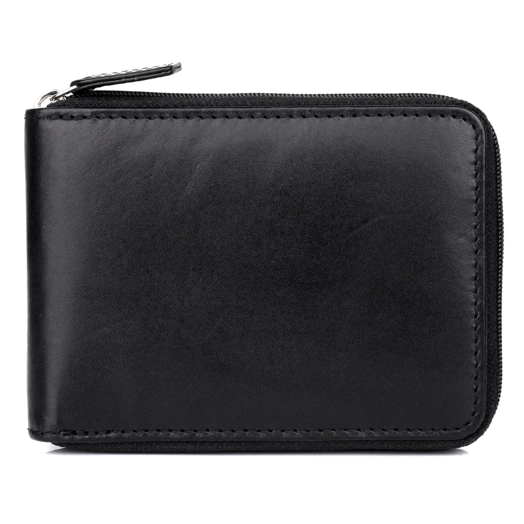 Dopp Regatta Zip-Around Billfold W Zip Bill Compartment