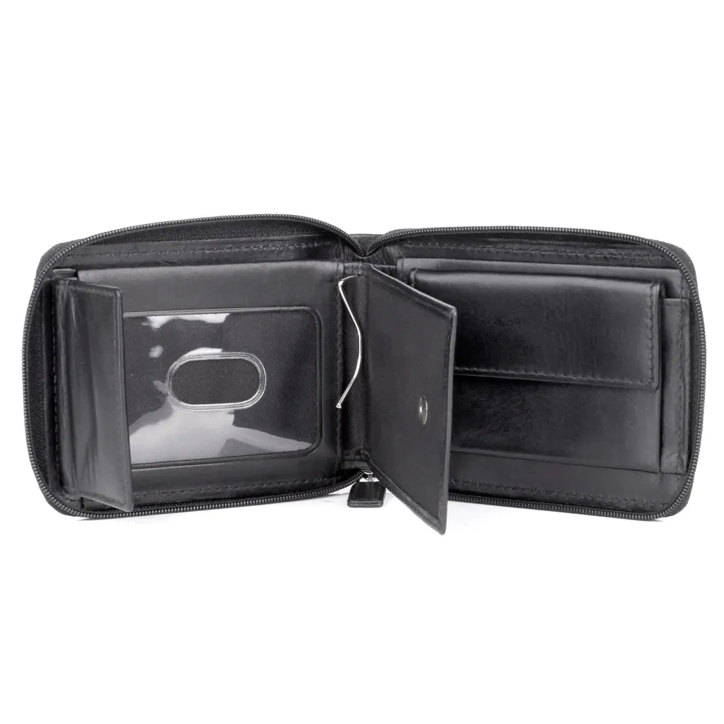Dopp Regatta Zip-Around Billfold W Zip Bill Compartment