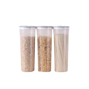Durable Food Grade PP Dried Food & Spaghetti Storage Container ,2.5L