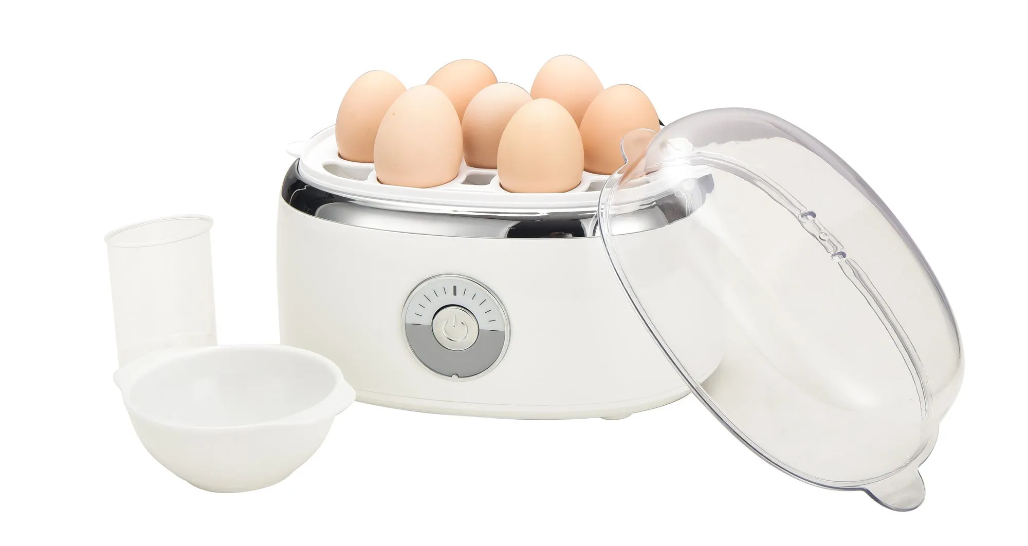 Electric Egg Steamer, Fits 7 Eggs & Cooks Perfectly