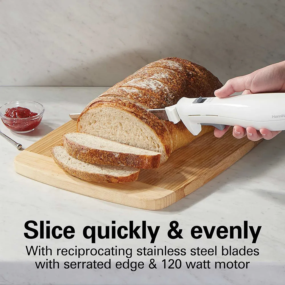 Electric Knife Set with Fork and Case 74251