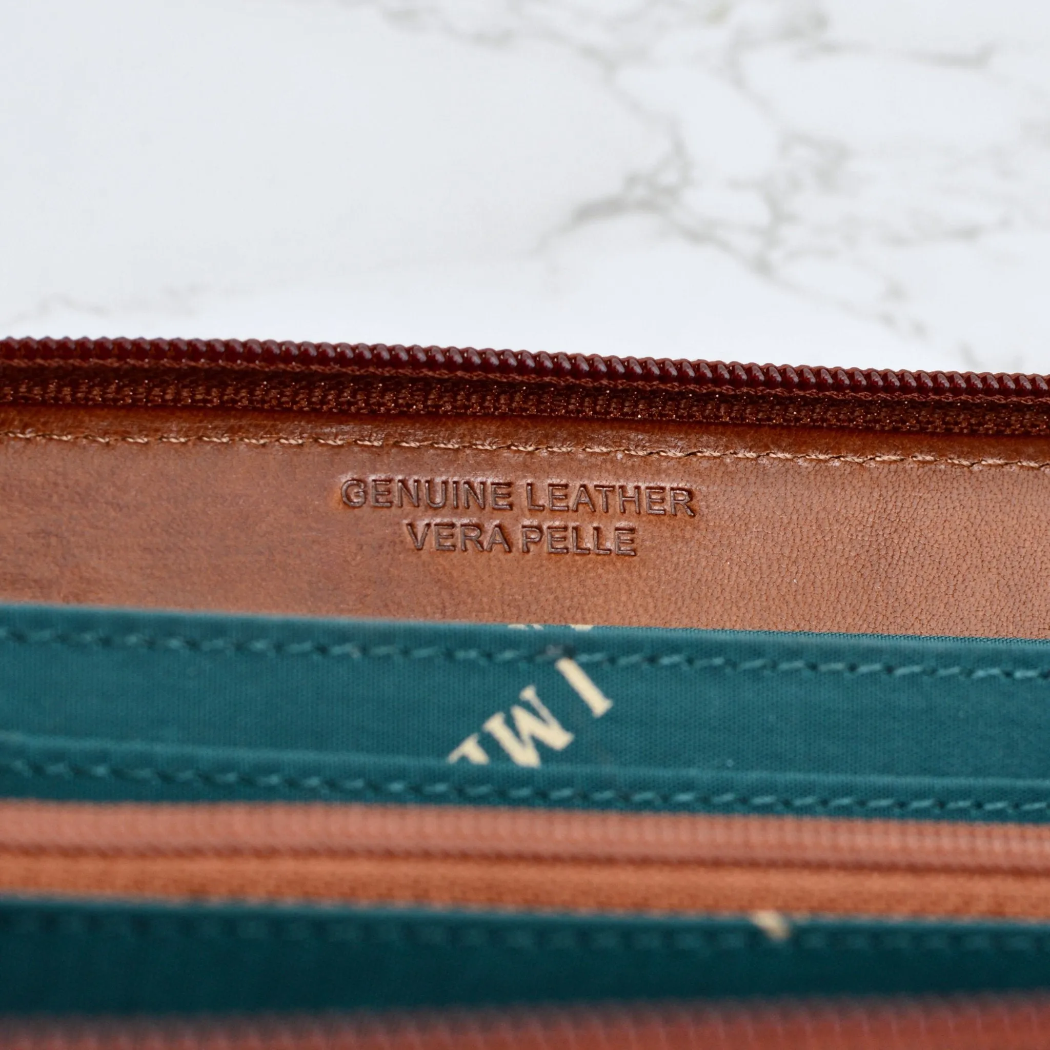 Gabriella Women's Italian Leather Zip Around Wallet
