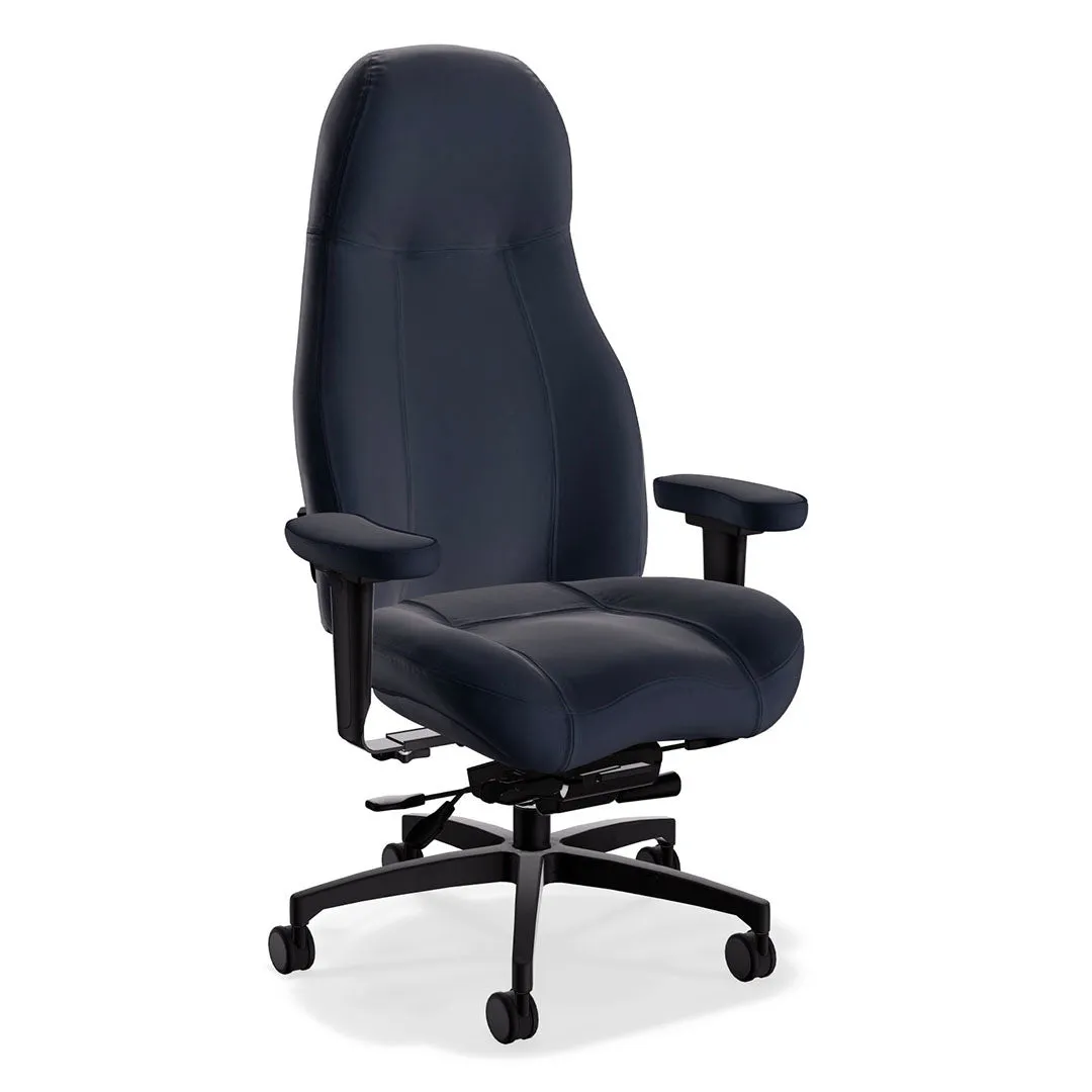 High Back Ultimate Executive Office Chair in Tribeca Premium Leather