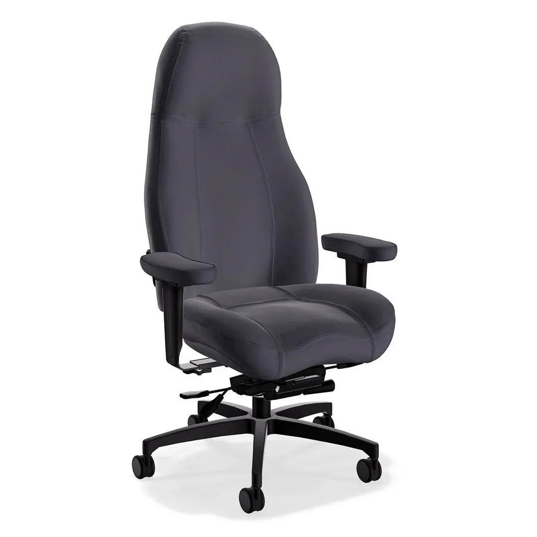 High Back Ultimate Executive Office Chair in Tribeca Premium Leather