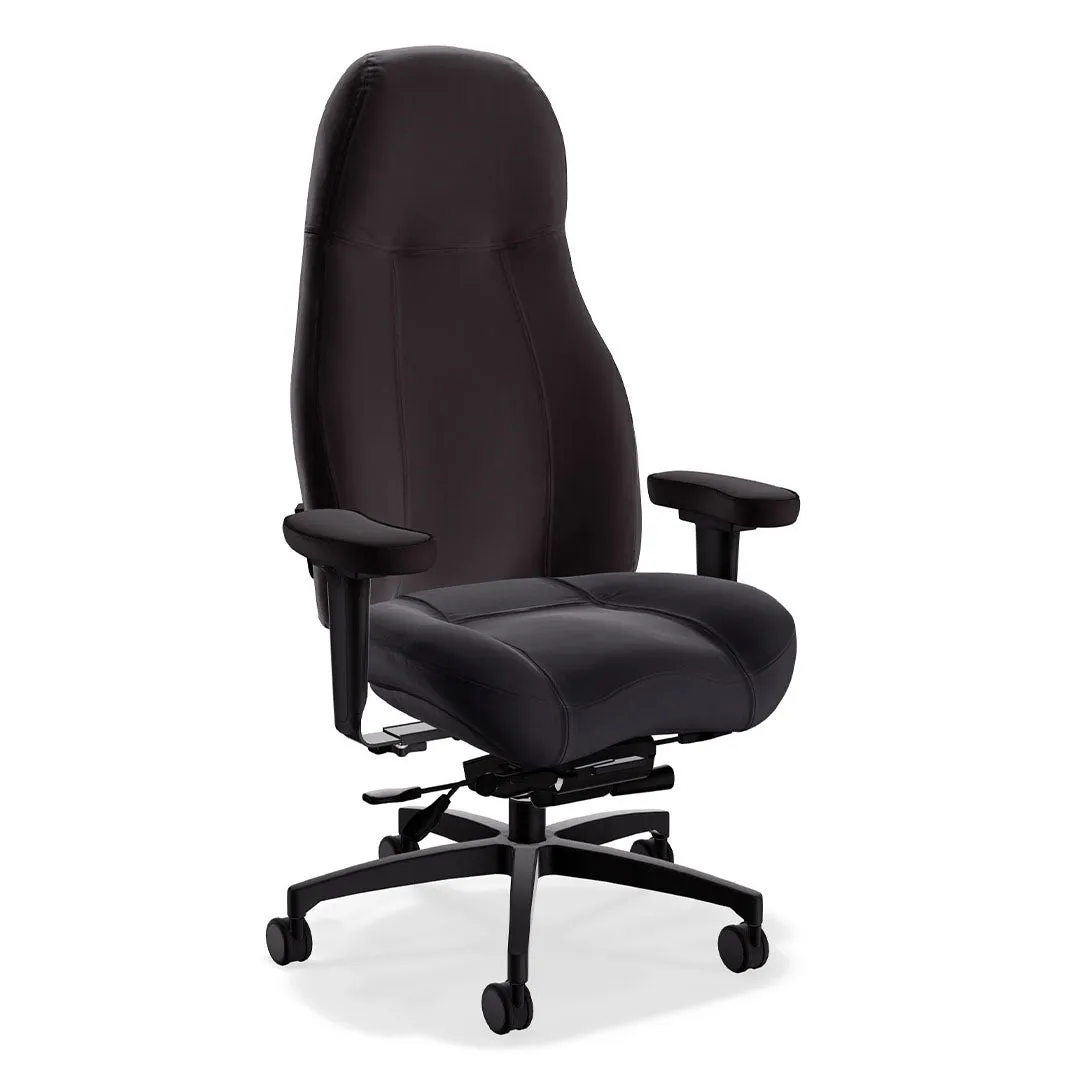 High Back Ultimate Executive Office Chair in Tribeca Premium Leather