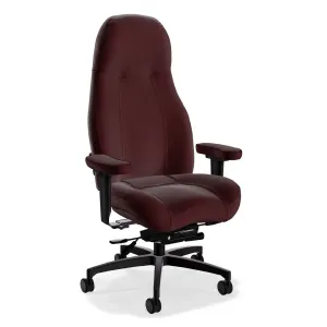 High Back Ultimate Executive Office Chair in Tribeca Premium Leather