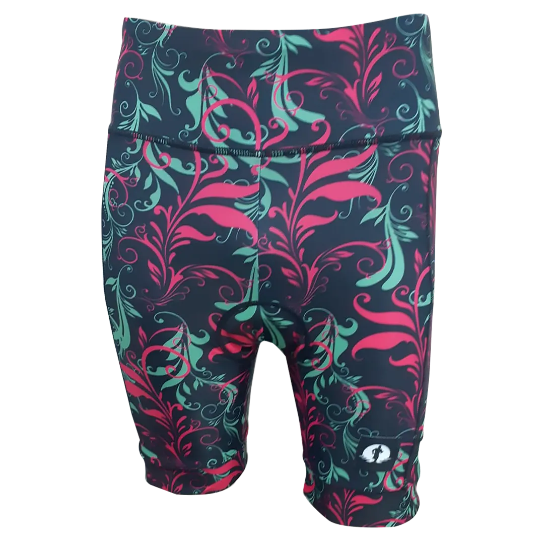 High Waist LADIES Cycling Shorts - Ama Angels