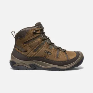 Keen Circadia Mid WP Mens Bison Brindle