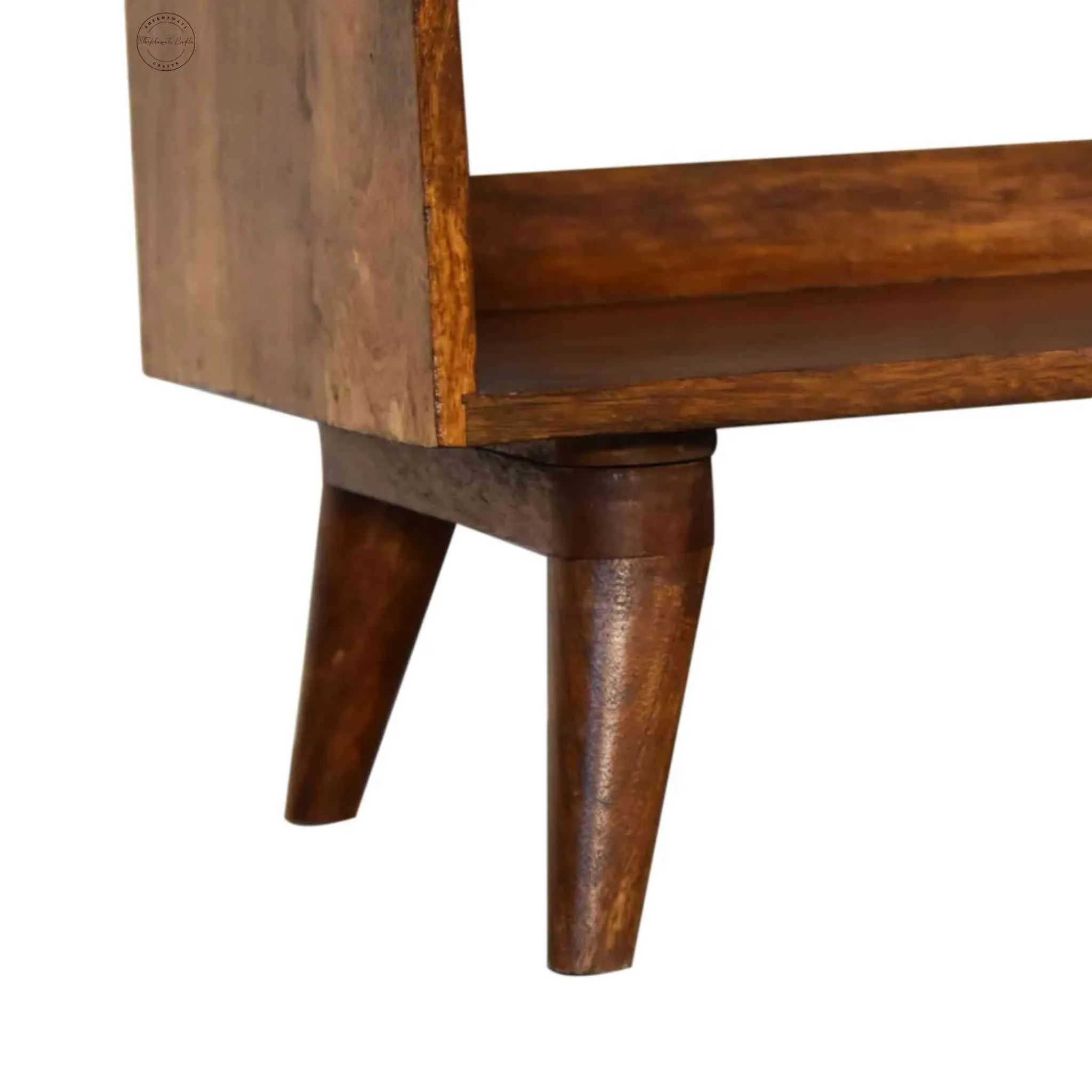 Lammi Bench with Shelf