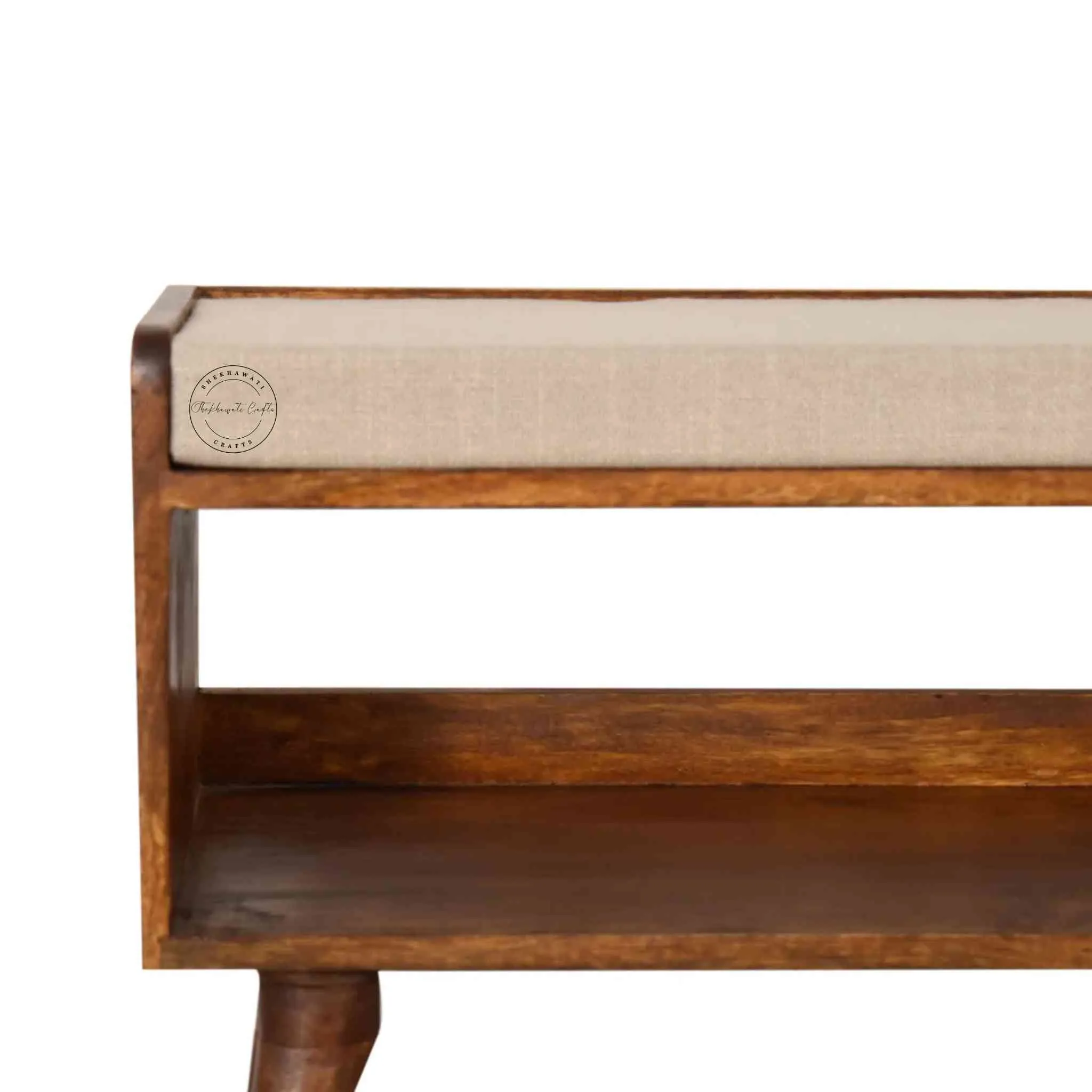 Lammi Bench with Shelf
