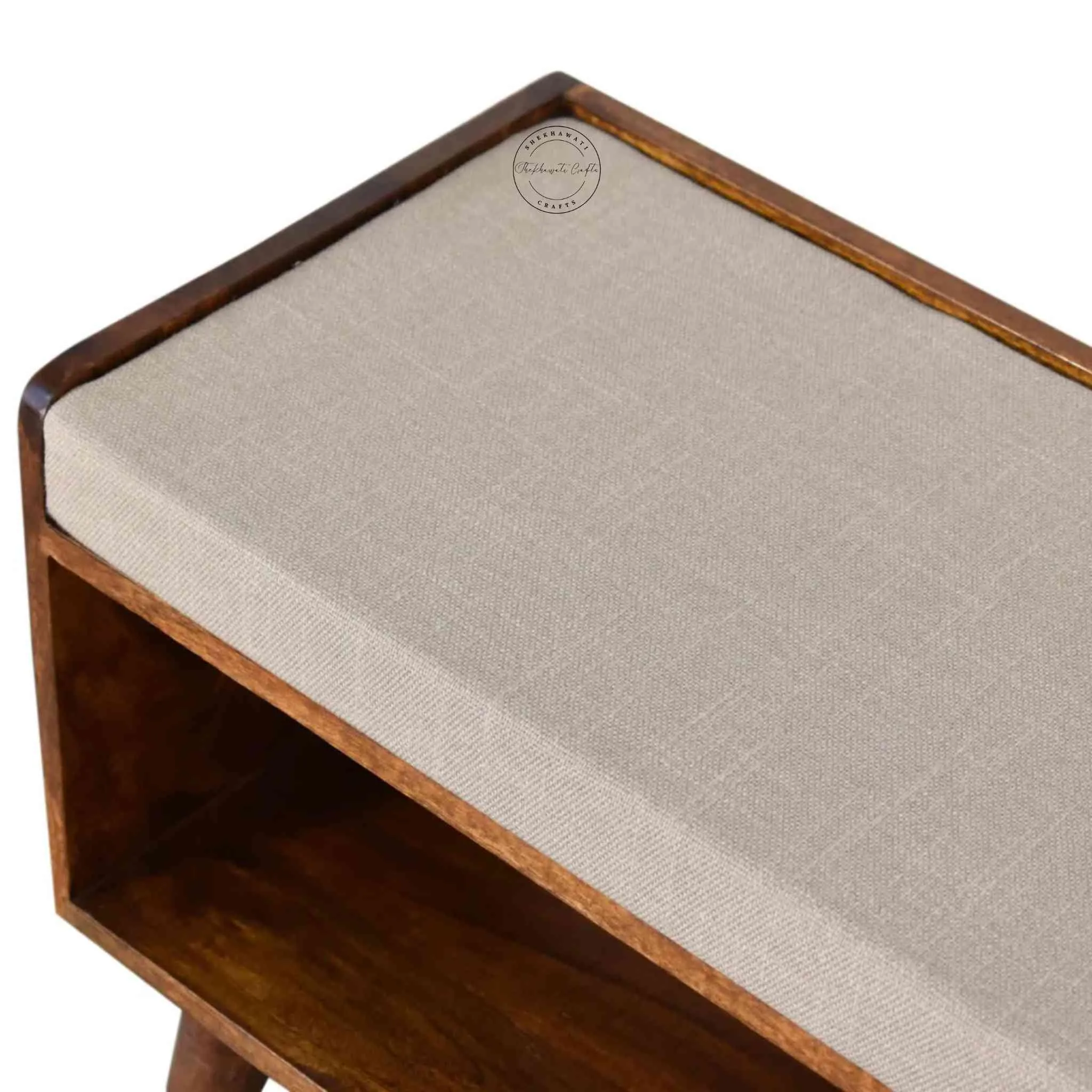 Lammi Bench with Shelf