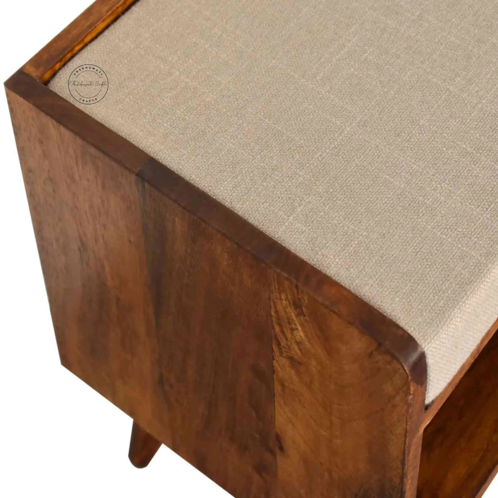 Lammi Bench with Shelf