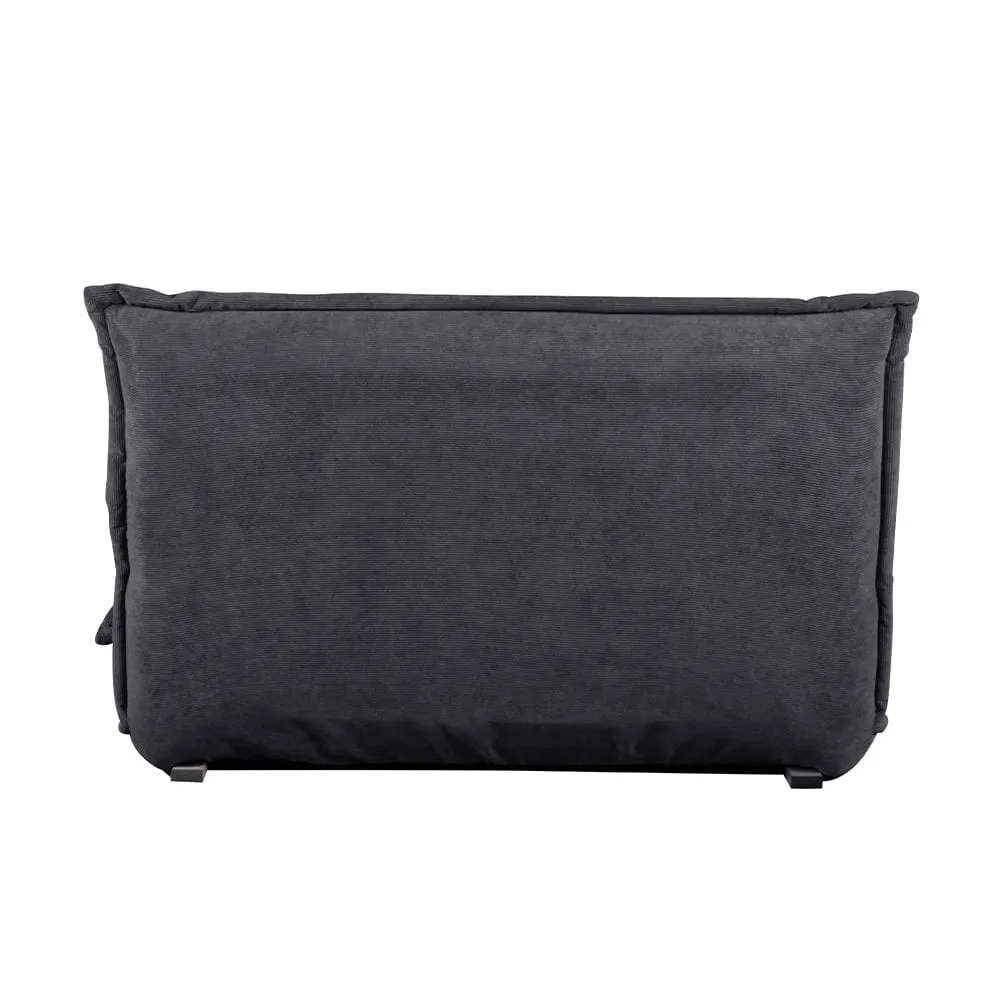 Lola Corduroy Foldable Sofa Bed with Pillows