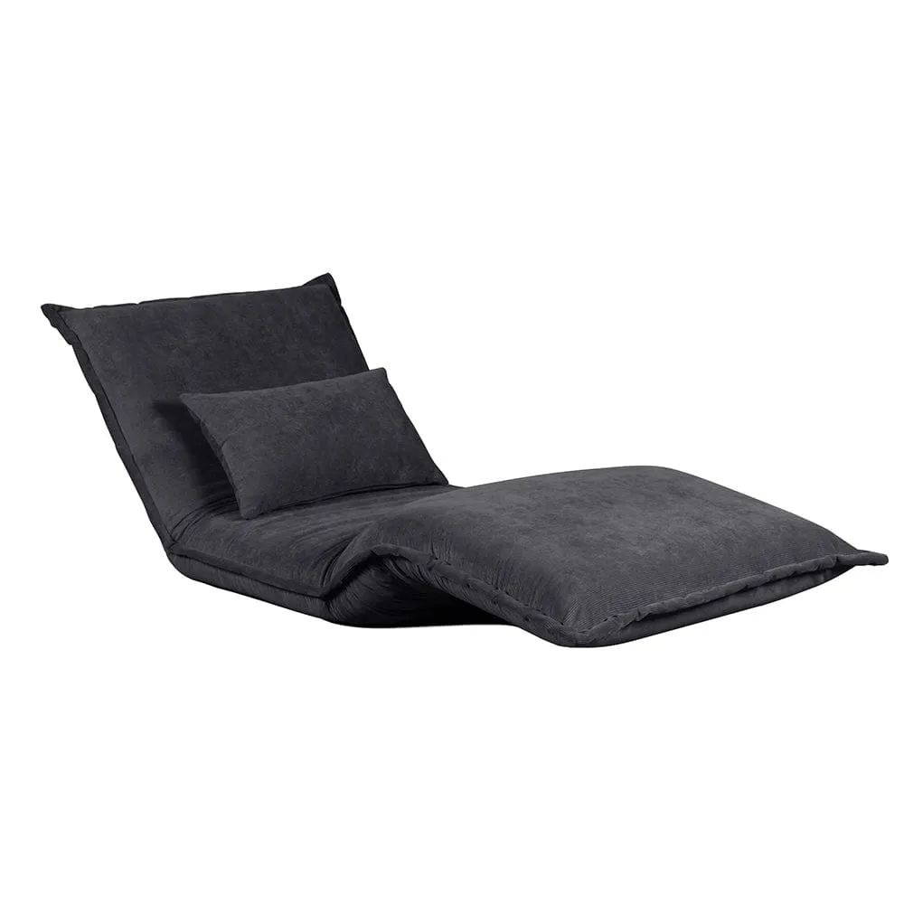 Lola Corduroy Foldable Sofa Bed with Pillows