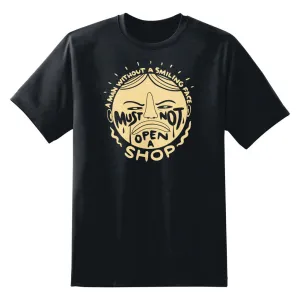 Man Without Smiling Face Chinese Proverb Unisex T-Shirt