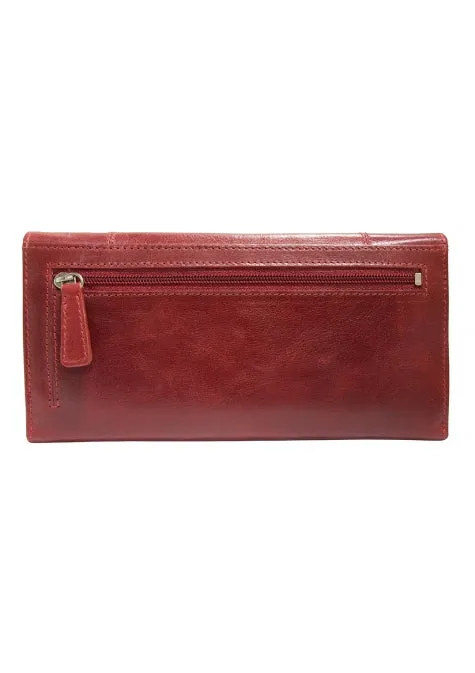 Mancini Casablanca Ladies' RFID Secure Trifold Wallet