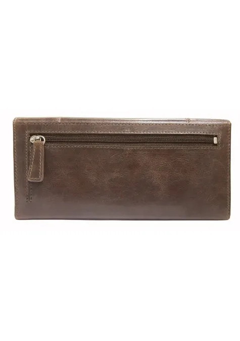 Mancini Casablanca Ladies' RFID Secure Trifold Wallet