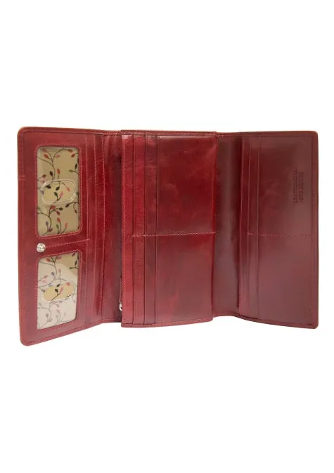 Mancini Casablanca Ladies' RFID Secure Trifold Wallet