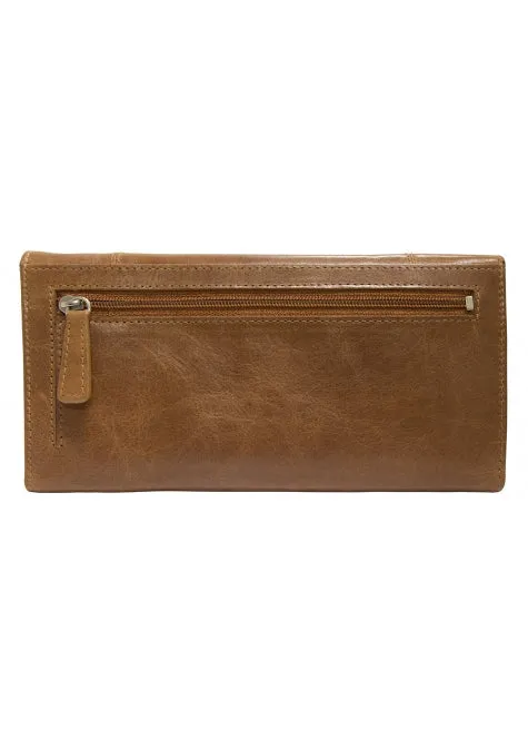 Mancini Casablanca Ladies' RFID Secure Trifold Wallet