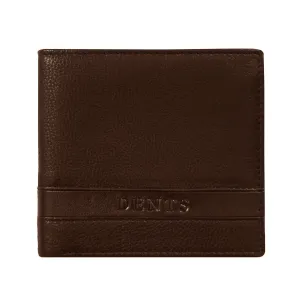 Men's Pebble Grain Leather Bifold Wallet with RFID Blocking and Coin Purse