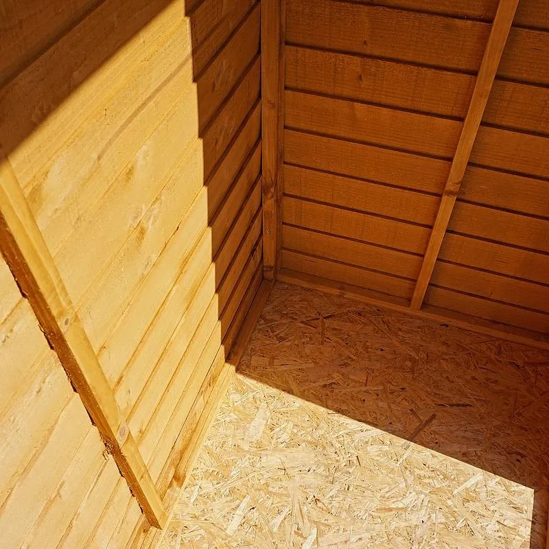 Mercia 5' 2" x 2' 9" Apex Shed - Budget Dip Treated Overlap