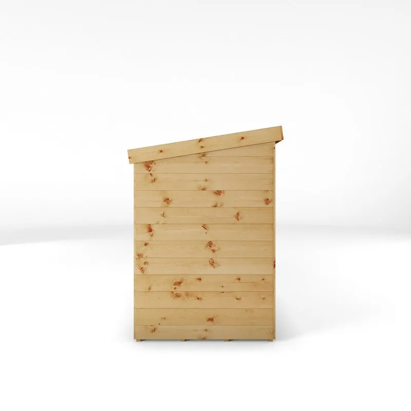Mercia 5' 9" x 2' 5" Pent Garden Store - Premium Dip Treated Shiplap