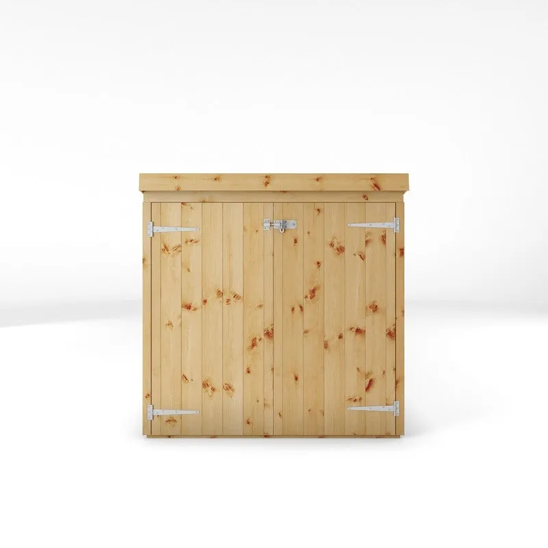 Mercia 5' 9" x 2' 5" Pent Garden Store - Premium Dip Treated Shiplap