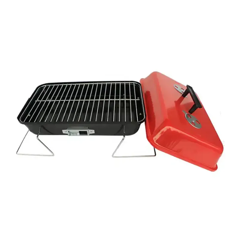 Mini Outdoor Charcoal Camping Bbq Grill With Handle Hxs-12
