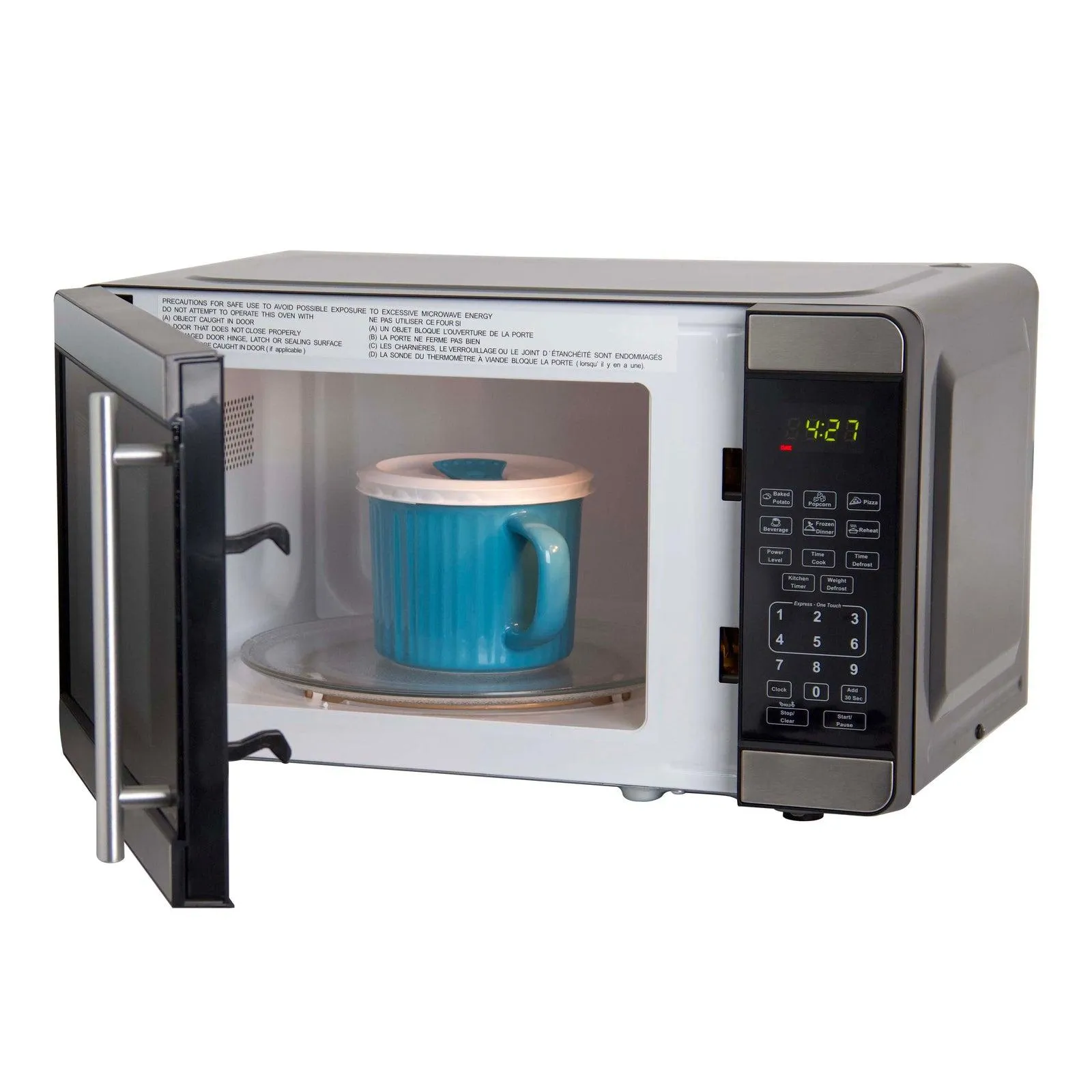 MT7V1B Avanti Countertop Microwave Oven, 0.7 cu. ft. - Black / 0.7 cu. ft.