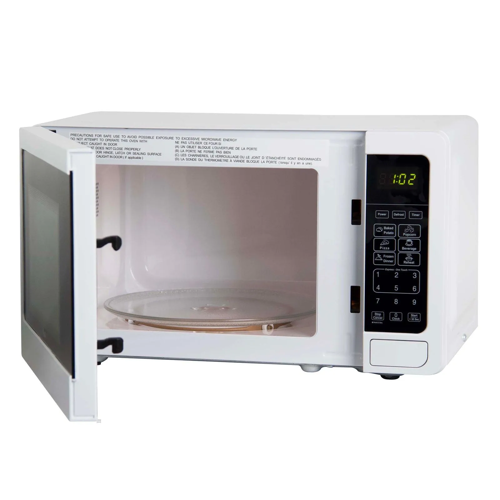 MT7V1B Avanti Countertop Microwave Oven, 0.7 cu. ft. - Black / 0.7 cu. ft.