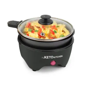 My Keto Kitchen Electric Personal Multi-Cooker, Blackberry