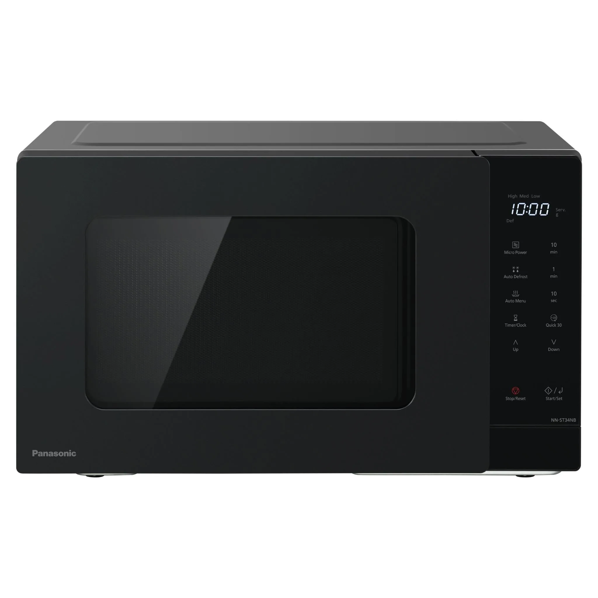 Panasonic NN-ST34NB 25L 900W Microwave Oven (Black)