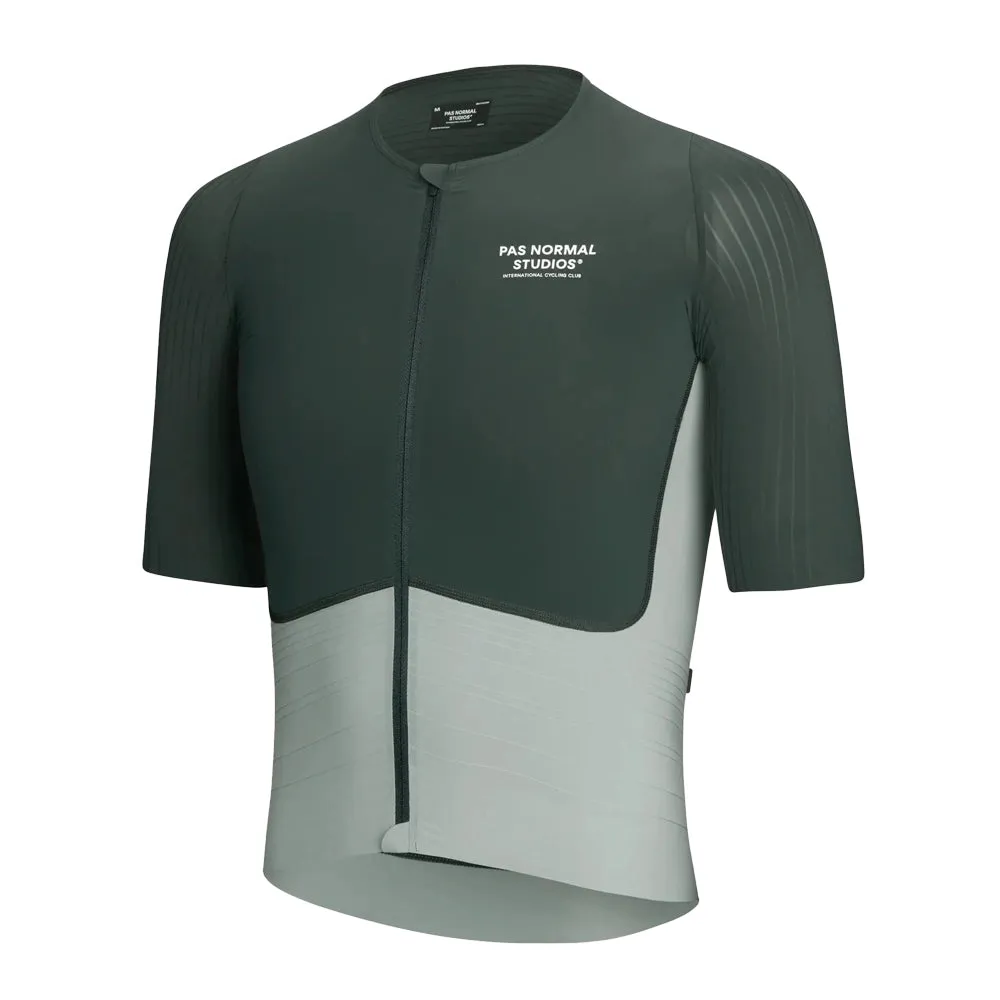 PAS NORMAL STUDIOS Mechanism Pro Jersey - Petroleum/Dusty Mint