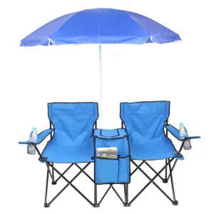 Portable Outdoor 2-Seat Folding Chair