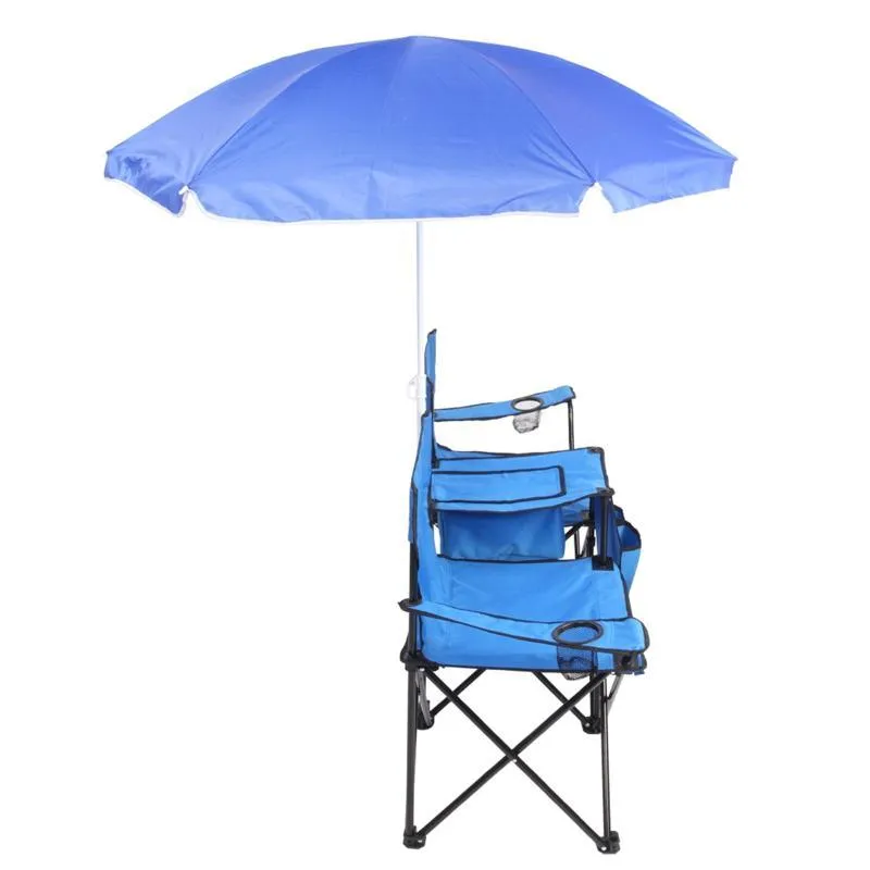 Portable Outdoor 2-Seat Folding Chair