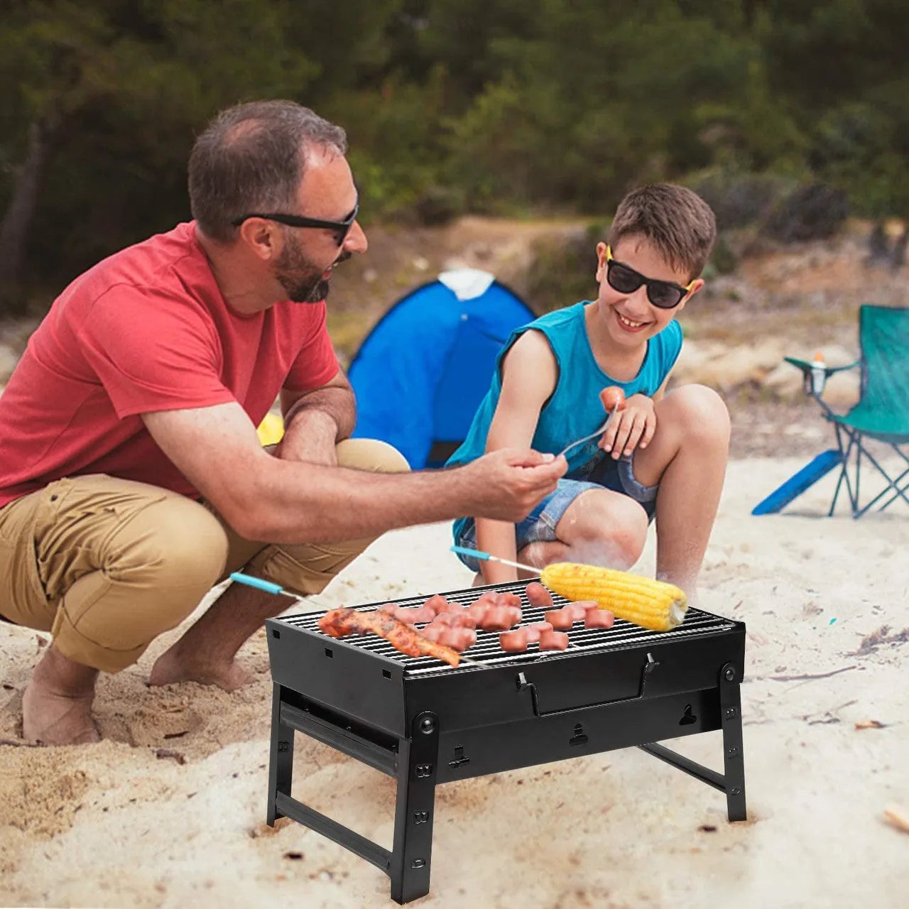 Portable Outdoor Bbq Grill F48-8-874