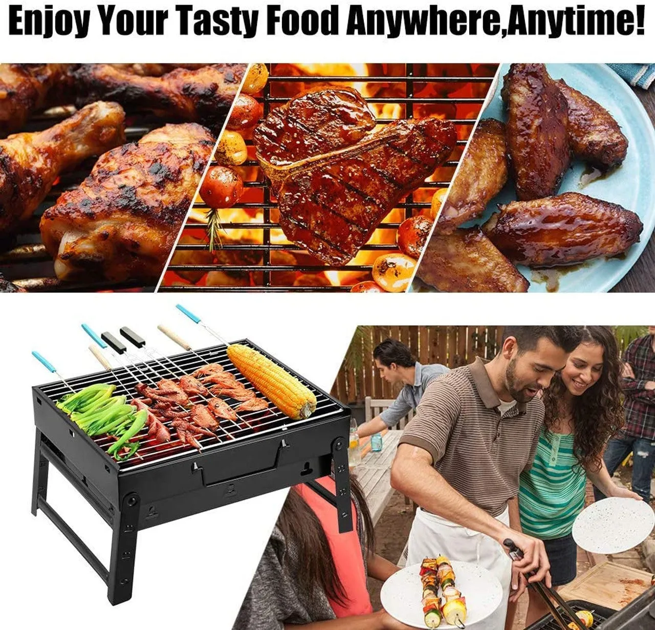 Portable Outdoor Bbq Grill F48-8-874